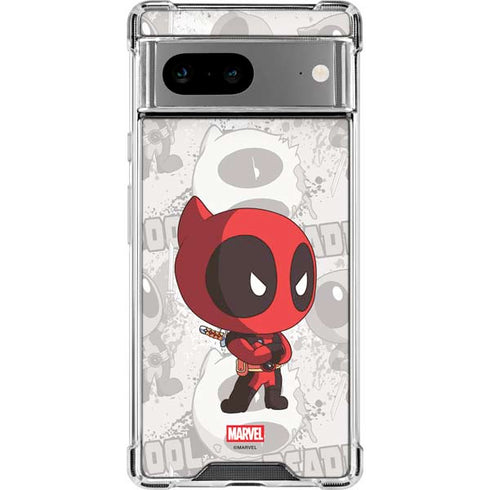 Marvel Deadpool Babypool Google Pixel 8 Clear Case